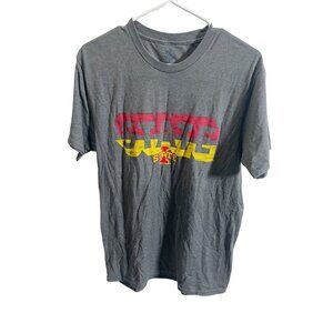 Rivalry Threads Mens Medium Athletic Graphic Tee Gray Iowa State